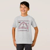 Trinity Logo met RIC op rug Kinder T-shirt (Voorkant volledig)