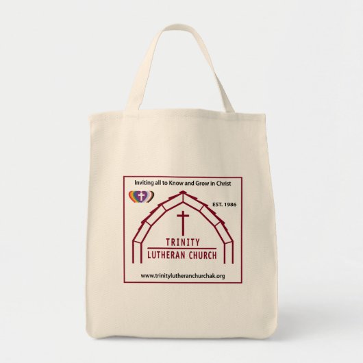 Trinity Logo met RIC Tote Bag (Voorkant)