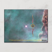 Trinity Lotus Briefkaart (Achterkant)