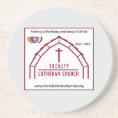 Trinity Lutheran Coaster Zandsteen Onderzetter (Voorkant)