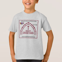 Trinity Lutheran Grijs Kinder T-shirt