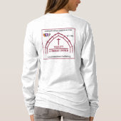 Trinity Lutheran White Adult Long Shirt met GWOH (Achterkant)