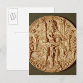 Trinity medaille, herschikte versie van origineel briefkaart (Voorkant / Achterkant)
