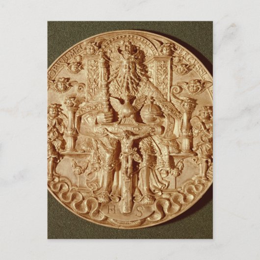 Trinity medaille, herschikte versie van origineel briefkaart (Voorkant)