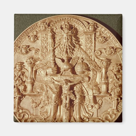 Trinity medaille, herschikte versie van origineel magneet (Voorkant)
