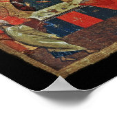 Trinity met de heiligen poster (Hoek)