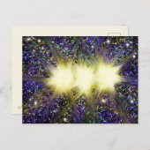 Trinity Moderne profetische Christelijke kunstster Briefkaart (Voorkant / Achterkant)