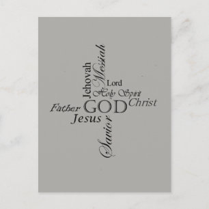 Trinity Names Briefkaart