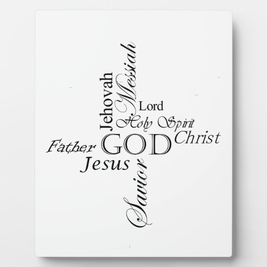 Trinity Names Fotoplaat (Voorkant)