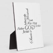 Trinity Names Fotoplaat (Zijkant)