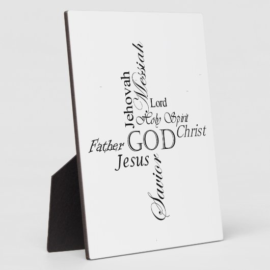 Trinity Names Fotoplaat (Zijkant)