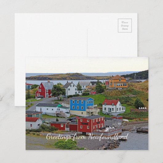 Trinity Newfoundland Briefkaart (Voorkant / Achterkant)