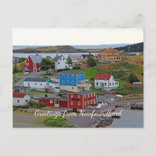 Trinity Newfoundland Briefkaart (Voorkant)