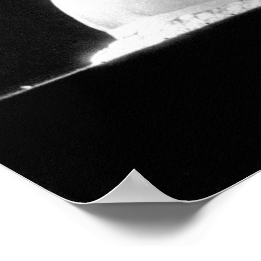 Trinity Nuclear Test Bomb Fireball - 1945 Poster (Hoek)