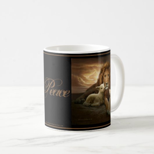 TRINITY OF PEACE 11 oz klassieke mok (Voorkant rechts)