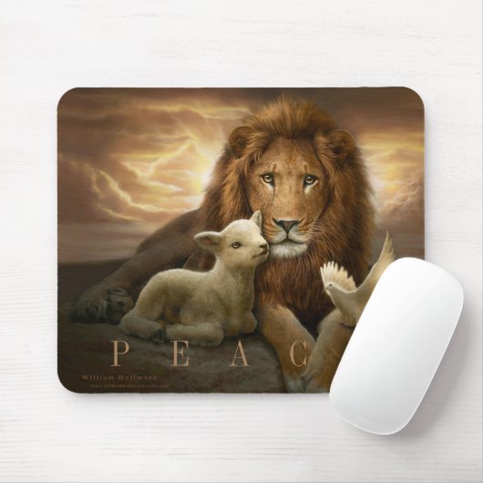 TRINITY OF PEACE mousepad Muismat (Met muis)