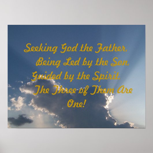 Trinity Poster (Voorkant)