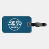 Trinity River California Kayaking Bagagelabel (Achterkant horizontaal)