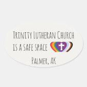 Trinity Safe Space Sticker Set  (Voorkant)