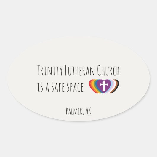 Trinity Safe Space Sticker Set (Voorkant)