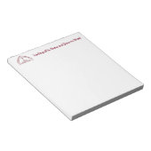 Trinity schuur en slogan notitieblok (Schuin)