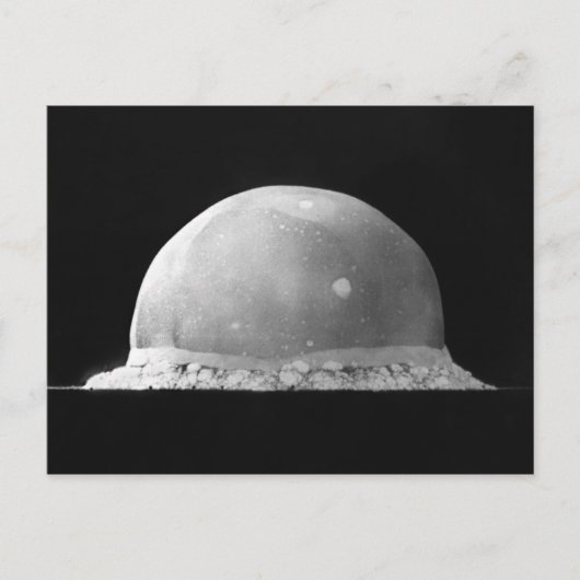 Trinity Test Atomic Bomb Explosion 16 juli 1945 Briefkaart (Voorkant)