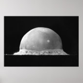 Trinity Test Atomic Bomb Explosion 16 juli 1945 Poster (Voorkant)