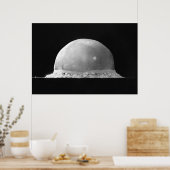 Trinity Test Atomic Bomb Explosion 16 juli 1945 Poster (Keuken)