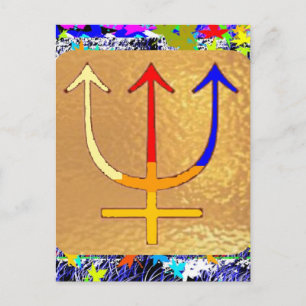 TRINITY Trisul Briefkaart