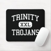 Trinity - Trojans - High School - Euless Texas Muismat (Met muis)