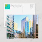 Trinity United Methodist Church, Denver, Colorado Briefkaart (Voorkant / Achterkant)