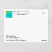 Trinity United Methodist Church, Denver, Colorado Briefkaart (Achterkant)