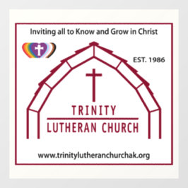 Trinity Window Cling Raamsticker