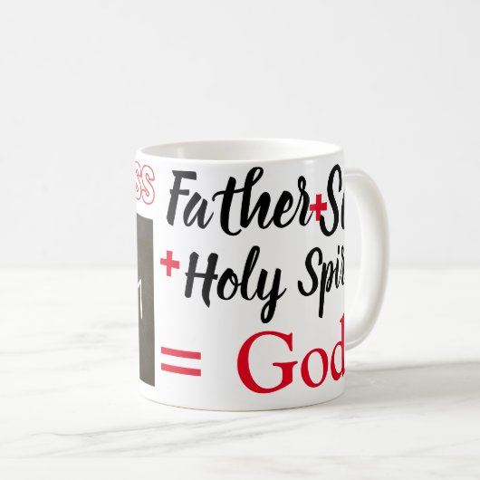 Trinity Wiskunde klasse Koffiemok (Voorkant rechts)