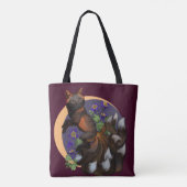 Trinket-container voor keukens en kolommen tote bag (Achterkant)