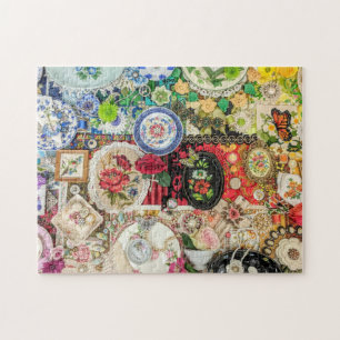 Trinkets & Treasures 11" x 14" 252 Piece Puzzle Legpuzzel
