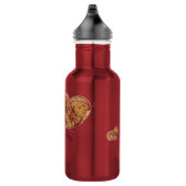 Trinkflasche klein Edelstahl Love & Peace  Waterfles (Rechts)