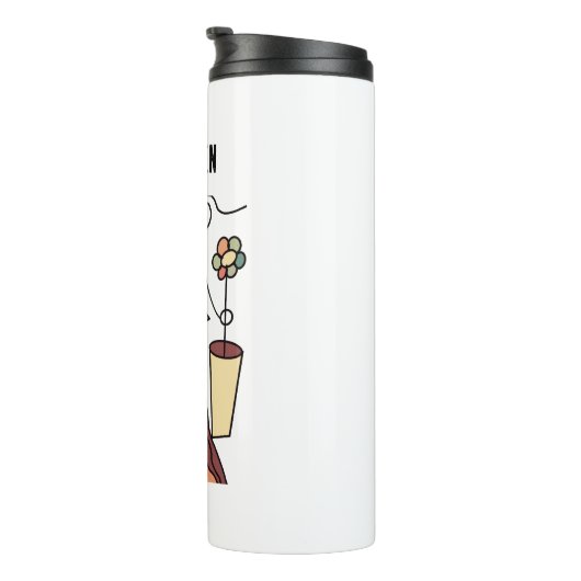 Trinkflasche Thermosbeker (Geroteerd rechts)