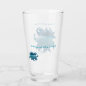 Trinkglas "Heilung auf allen Ebenen" Glas (Achterkant)