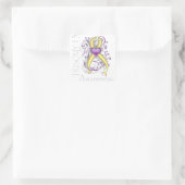 Trinomie 13 Bewustwording Vierkante Sticker (Tas)