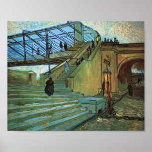 Trinquetaille Bridge (F481) Van Gogh Fine Art Poster