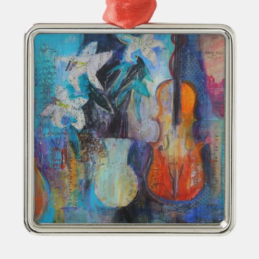 Trio 2014 metalen ornament (Voorkant)