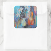 Trio 2014 vierkante sticker (Tas)