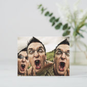 trio briefkaart (Staand voorkant)