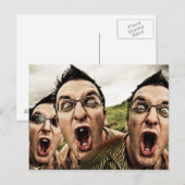 trio briefkaart (Voorkant / Achterkant)