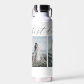 Trio Collage EDITABLE COLOR Water Flacon Waterfles (Voorkant)