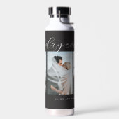 Trio Collage EDITABLE COLOR Water Flacon Waterfles (Links)