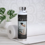 Trio Collage EDITABLE COLOR Water Flacon Waterfles<br><div class="desc">Bezoek onze winkel op www.berryberrysweet.com voor stijlvolle en moderne kantoorbenodigdheden en persoonlijke cadeaus.</div>