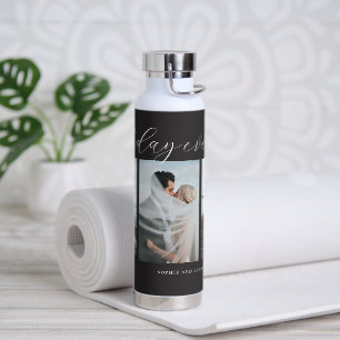 Trio Collage EDITABLE COLOR Water Flacon Waterfles