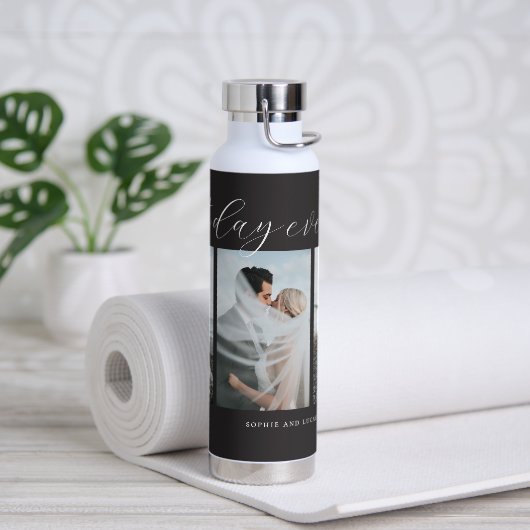 Trio Collage EDITABLE COLOR Water Flacon Waterfles (Yoga)